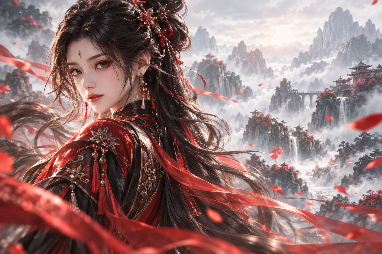 国风 AI 漫剧人物